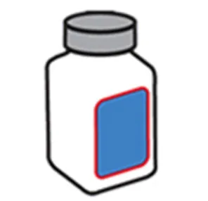 Square Bottle Labeling