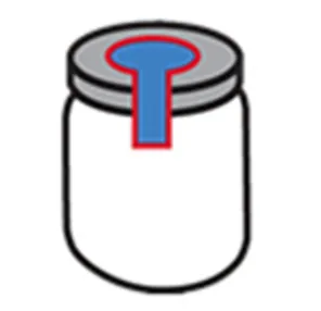 Jar Lid Seal Labeling