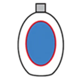 Oval Shaped Bottle Labeling